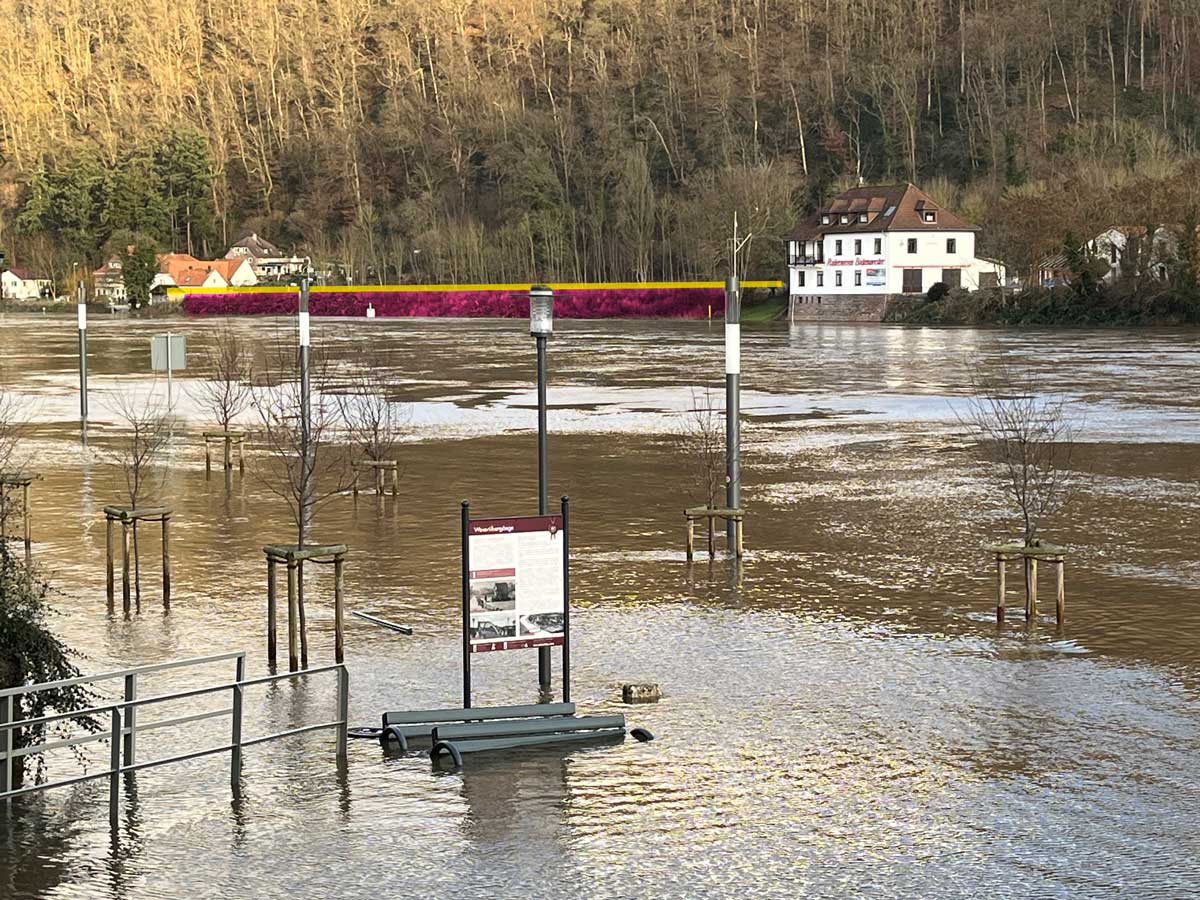 Hochwasser und es bleibt trocken